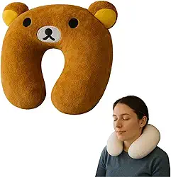 Almofada para Pescoço Cervical de Viagem Travesseiro Encosto de Cabeça Descanso Apoio Confortável Protetor Ergonomico Macio Neck Relax Grande Postural Adulto Infantil Portatil
