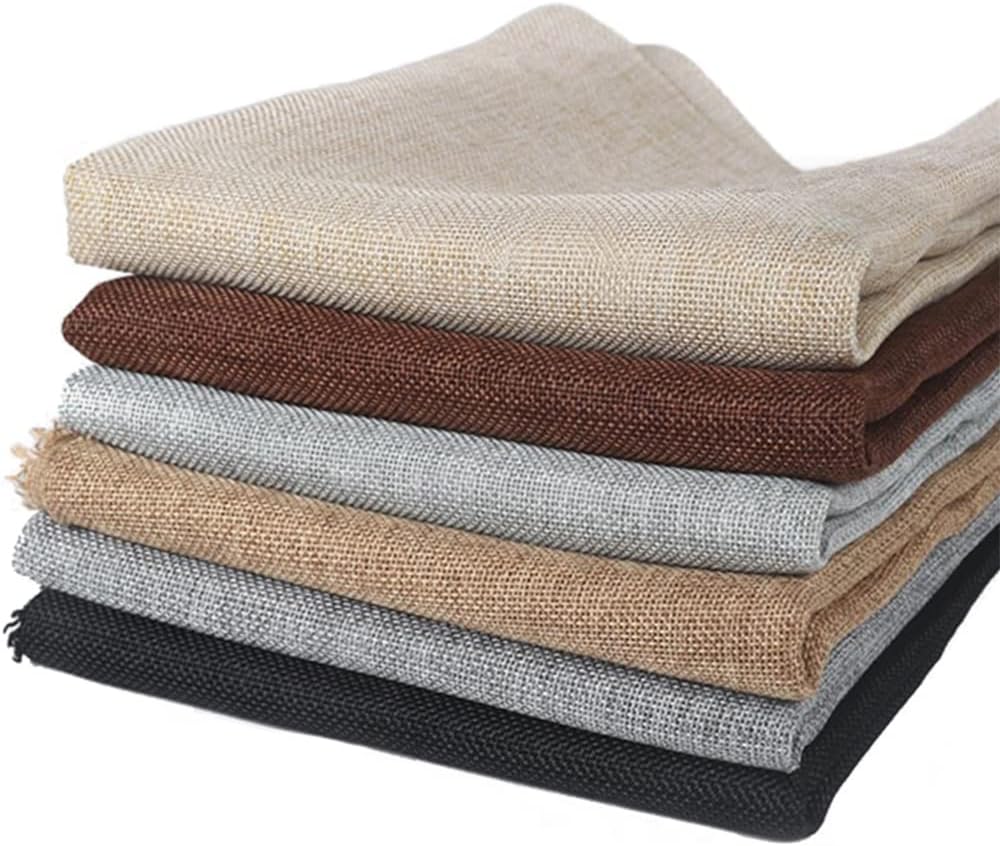 Speaker Grill Dust Cloth Coarse Linen Fabric Protective Dustproof Cloth Fabric Replacement for Home Speakers Media Cabinet Stage Speakers KTV Box Repair (1.46m x 1m / 57" x 39", Dark Beige) : Electronics