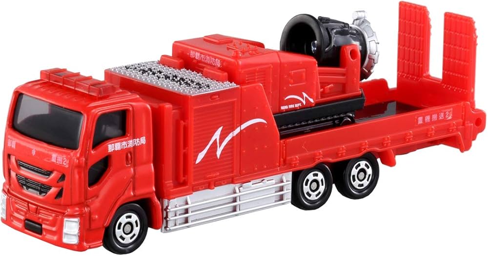 トミカ　128台 Tomica No.128 Naha City Fire Department hyper mist blower car: Buy