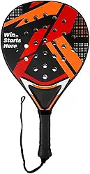 Generic Raquete de Padel para Iniciantes, Treinamento de Potência Esportiva, Raquete de Tênis com Núcleo em Epe para Crianças, Jovens, Família, Escola, Campo