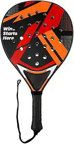 Generic Raquete de Padel para Iniciantes, Treinamento de Potência Esportiva, Raquete de Tênis com Núcleo em Epe para Crianças, Jovens, Família, Escola, Campo