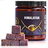 Gummie Shilajit dell'Himalaya | Senza zucchero di canna, addolcito con miele di Manuka biologico | Formula pulita | per uomini, donne I Non OGM