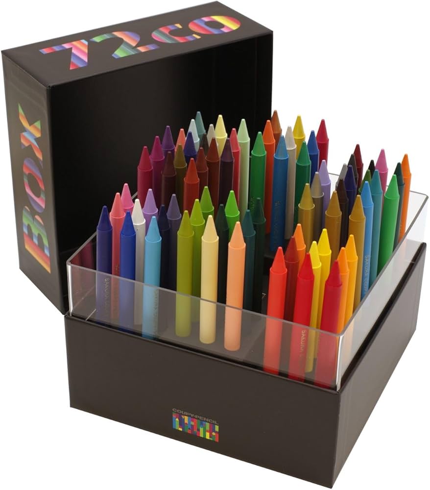 Amazon | サクラクレパス 色鉛筆 クーピー ペンシル キューブボックス
