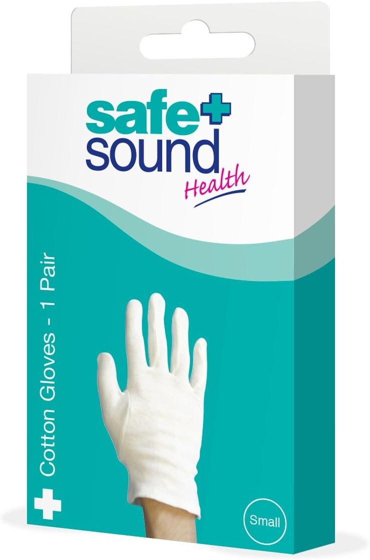 Safe and Sound Small Cotton Gloves