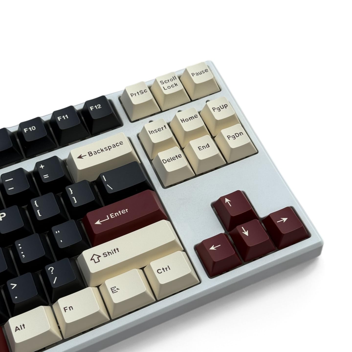 Lot de 163 Touches Cherry Profil,pour 64/68/75/84/98/104/108 Cherry MX Switche ANSI Clavier Mécanique