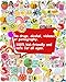 200Pcs Water Bottle Stickers for Kids, Cute Stickers for Water Bottles, Vinyl Waterproof Aesthetic Laptop Sticker Pack Classroom Prizes Skateboard for Kids Teens Girls Students (Cute-200pcs)