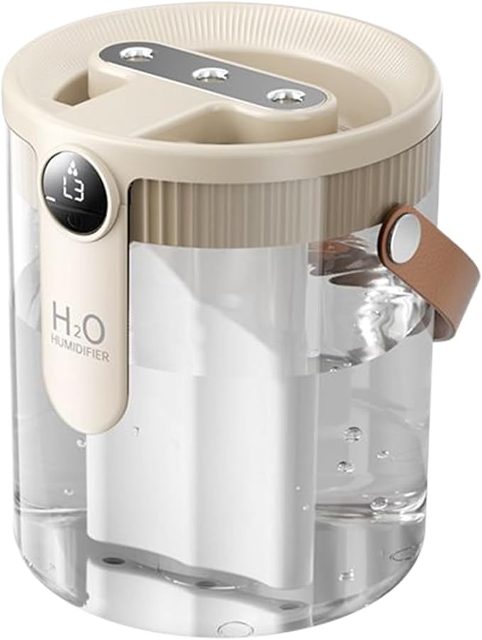 Humidificador Para Dormitorio - Humidificador de Vapor Frío | Difusor Silencioso De 3 Boquillas Para Hogar Dormitorio Guardería Plantas Viajes