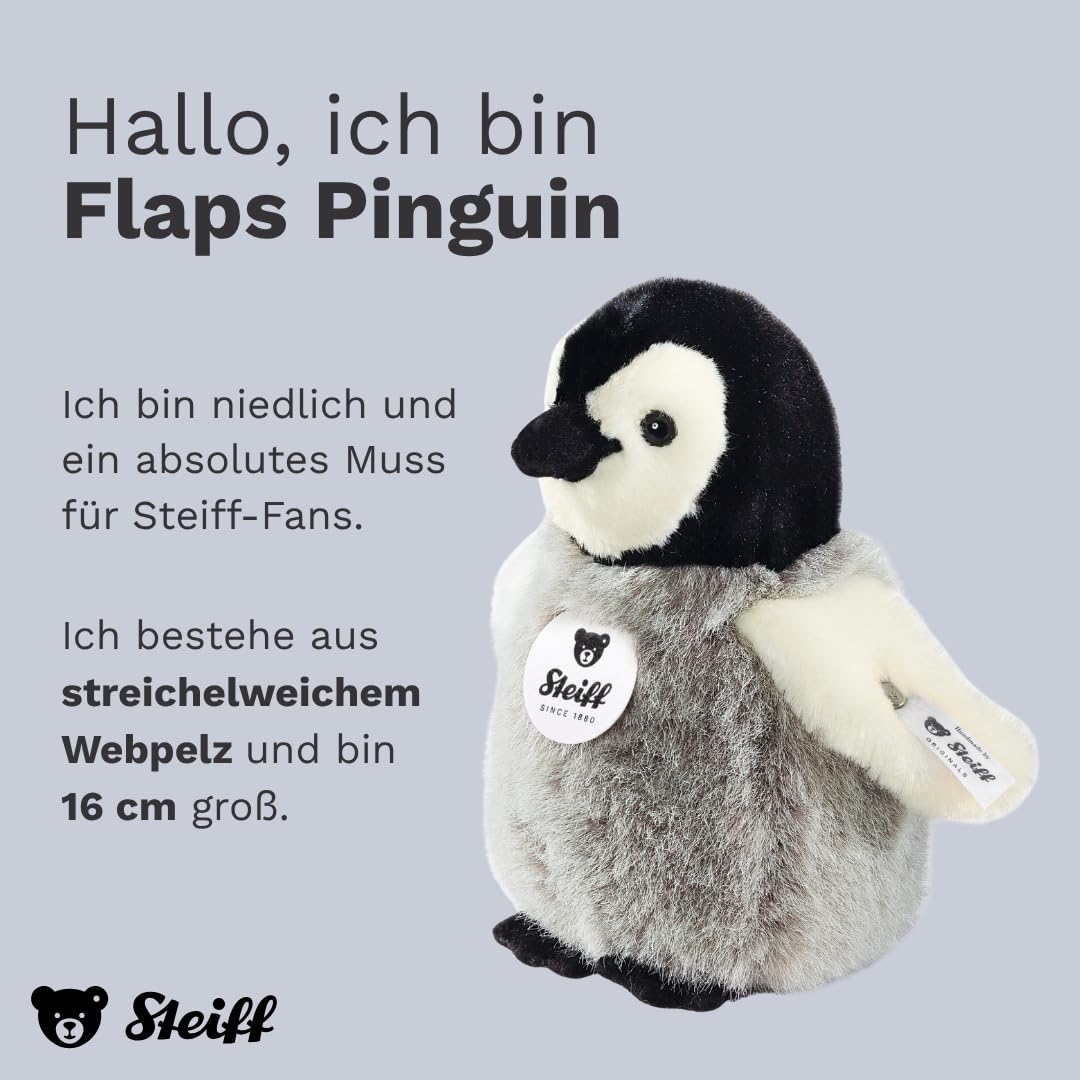 Steiff ペンギン キーリング　EAN112409 中古品 シュタイフ ペンギン キーリング EAN112409 - Steiff