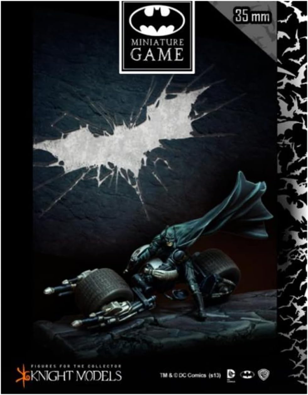 Knight Models Batman Comics Premium Miniatures: Batman on Bat-Pod