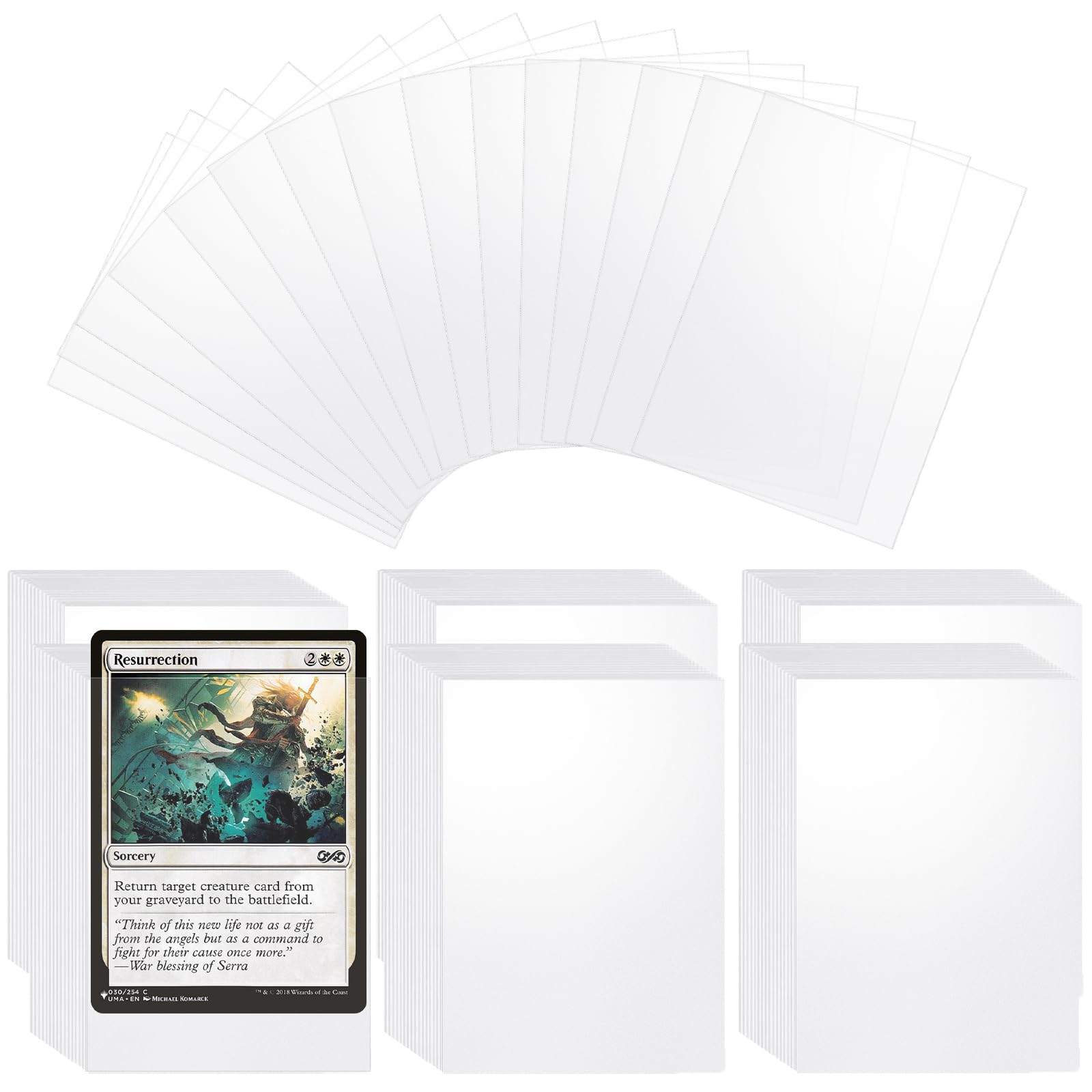 xuefenfei 300 PCS Trading Card Sleeves, Standard Clear Penny Sleeves, 66 x 91 mm Card Protector for Pokemon, Magic, MTG, TCG, Yugioh, Mini Photo, Sports Cards (transparent) - BigaMart xuefenfei 300 PCS Trading Card Sleeves, Standard Clear Penny Sleeves, 66 x 91 mm Card Protector for Pokemon, Magic, MTG, TCG, Yugioh, Mini Photo, Sports Cards (transparent) - BigaMart