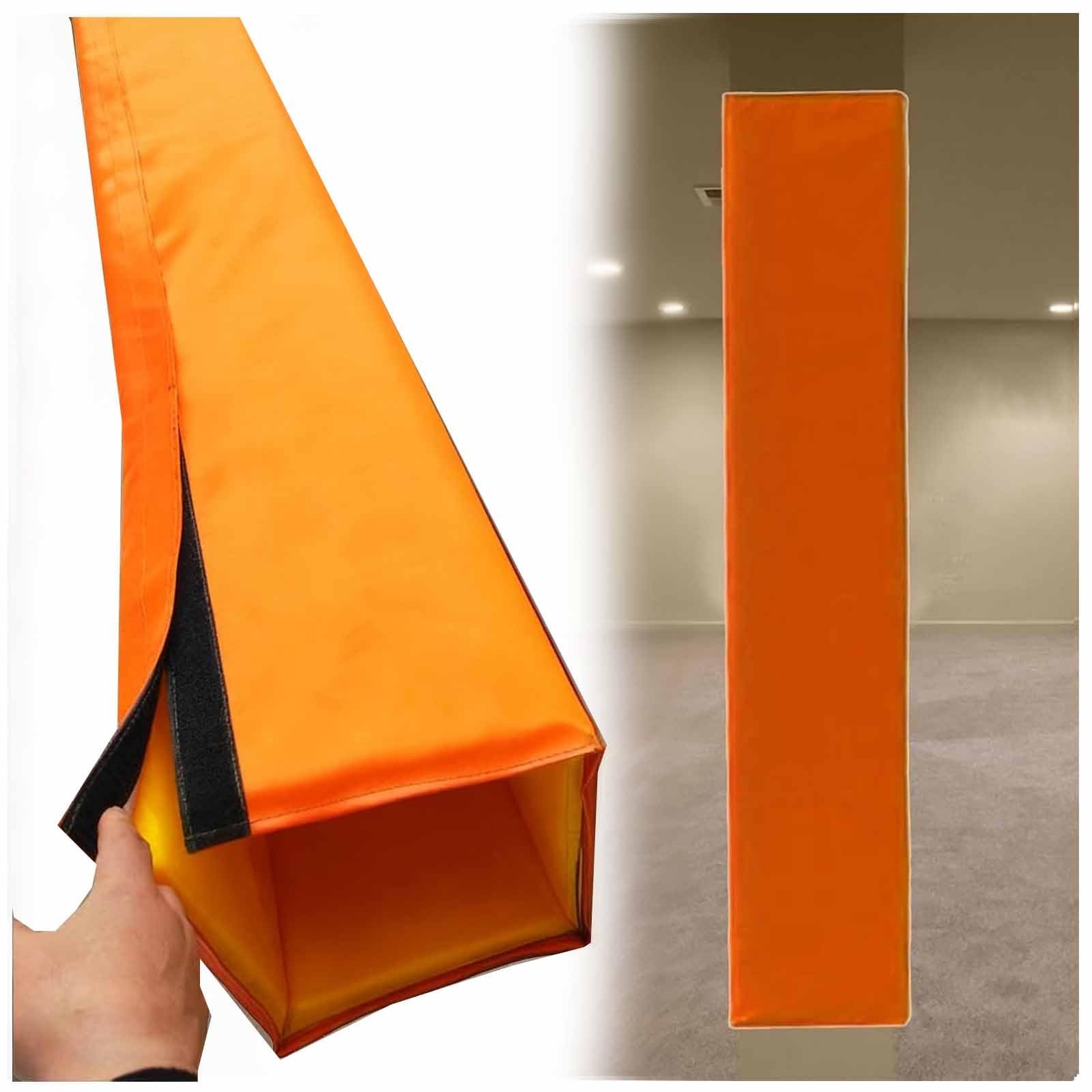 Almohadilla para bastón de baloncesto, almohadilla de seguridad, envoltura de columna cuadrada, protector de postes para garaje, estacionamiento, calle, gimnasio