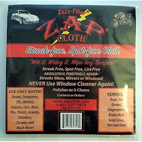 Zezo-Fiber Zap Cloth - 10 Cloths Cover