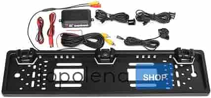 Porta Targa Con Telecamera E Sensori Di Parcheggio | Per Auto Europee Con Allarme Sonoro - Foto 9