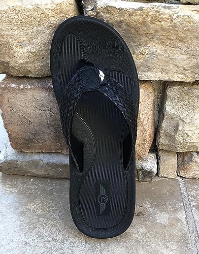 Image of REDVOLUTION Women's Rhinestone Sandals Soft Platform Footbed Midsole Fashion Flip Flop