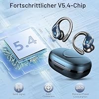 Rulefiss Kopfhörer Kabellos Bluetooth, 75Std Bluetooth 5.4 Kopfhörer Sport – Ansicht 4