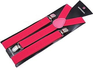 Tirantes para hombre, tirantes elásticos ajustables para adultos, tirantes con clip en forma de Y con 3 clips para hombre, cinturones de mujer