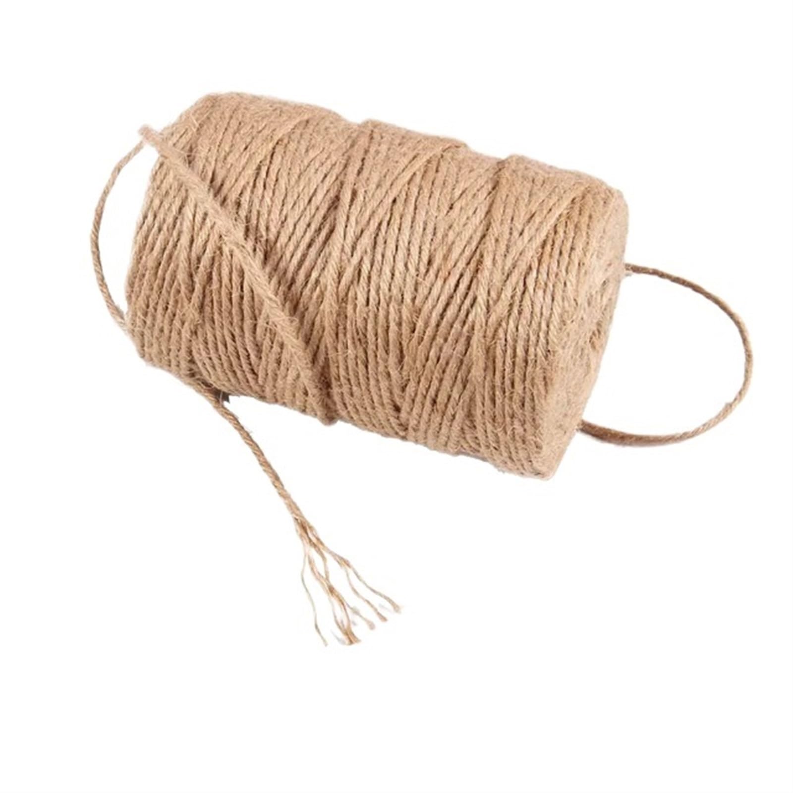 Corda di iuta Spago di juta naturale fai da te artigianato giardinaggio decorazioni for matrimoni cucito cordone filo