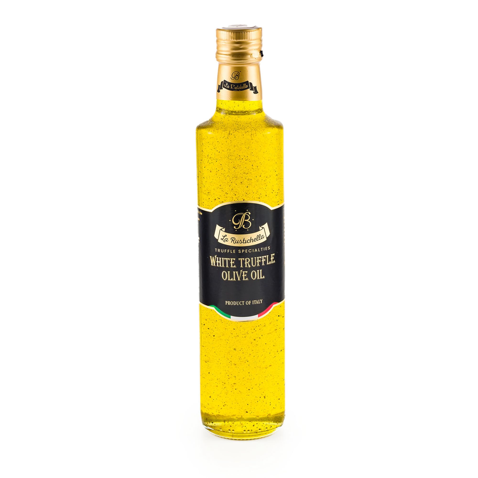 La RustichellaWhite Truffle Olive Oil Large - (500ml, 16.90 fl oz) - Vegan, Gluten Free, Cholesterol Free