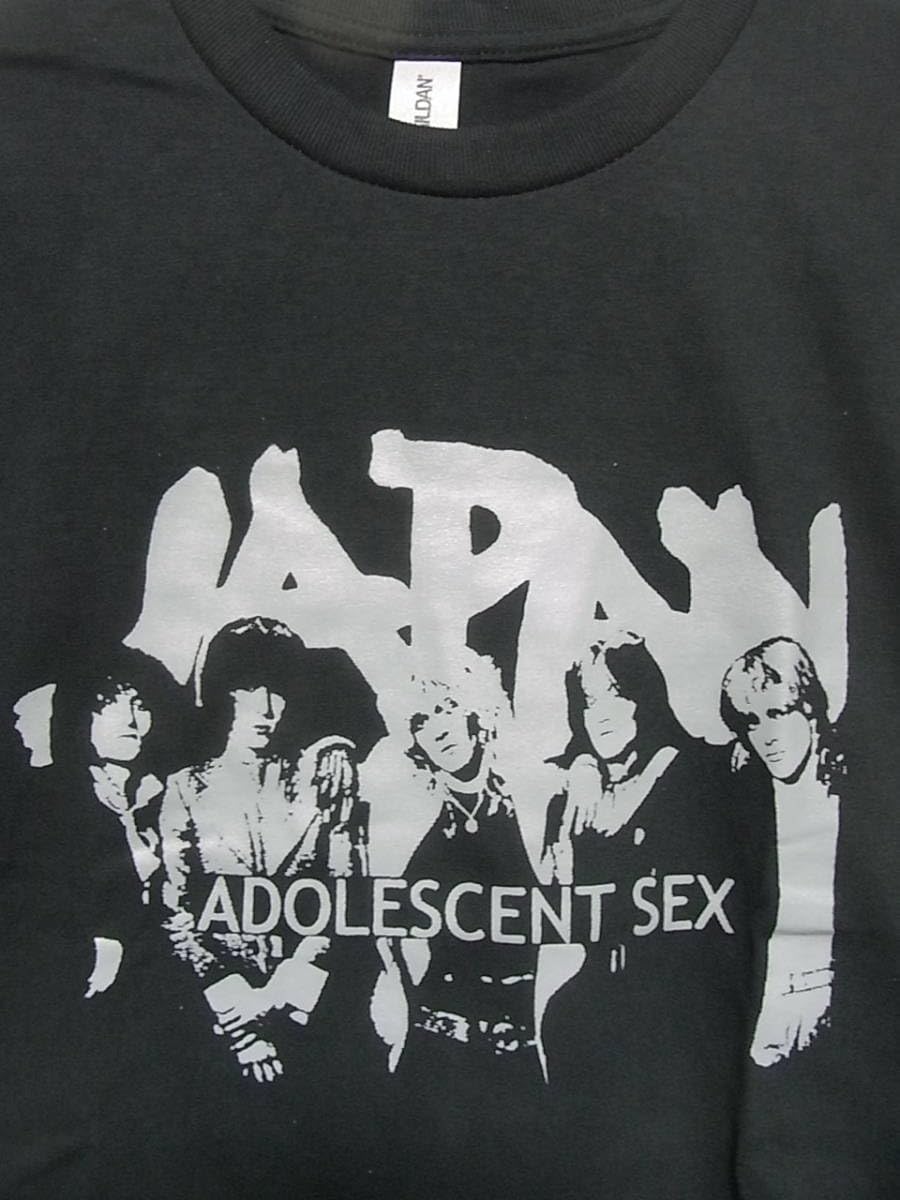 Amazon.co.jp: 初期ジャパン バンドTシャツ JAPAN ブラックボディ