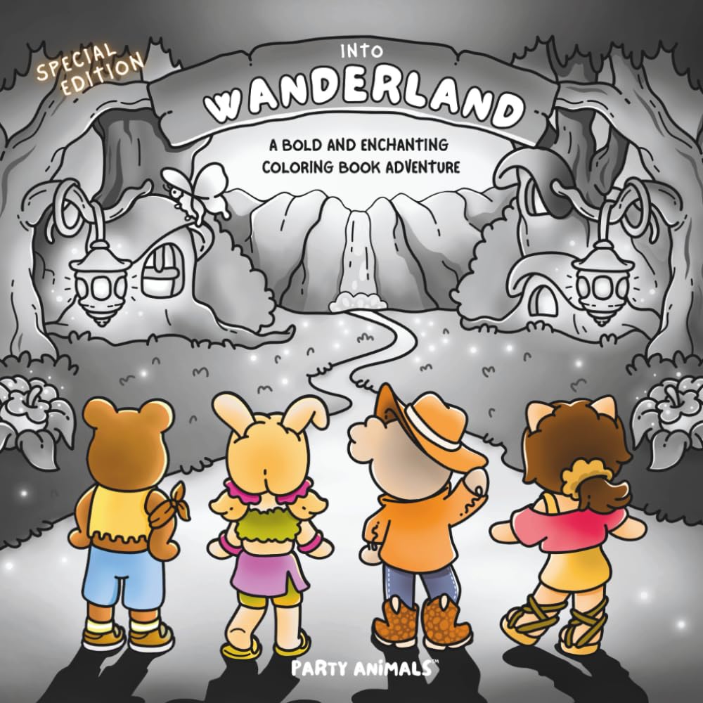 Into Wanderland: A Bold and Enchanting Adult Coloring Book Adventure (Special Edition) (Wild Adventures)