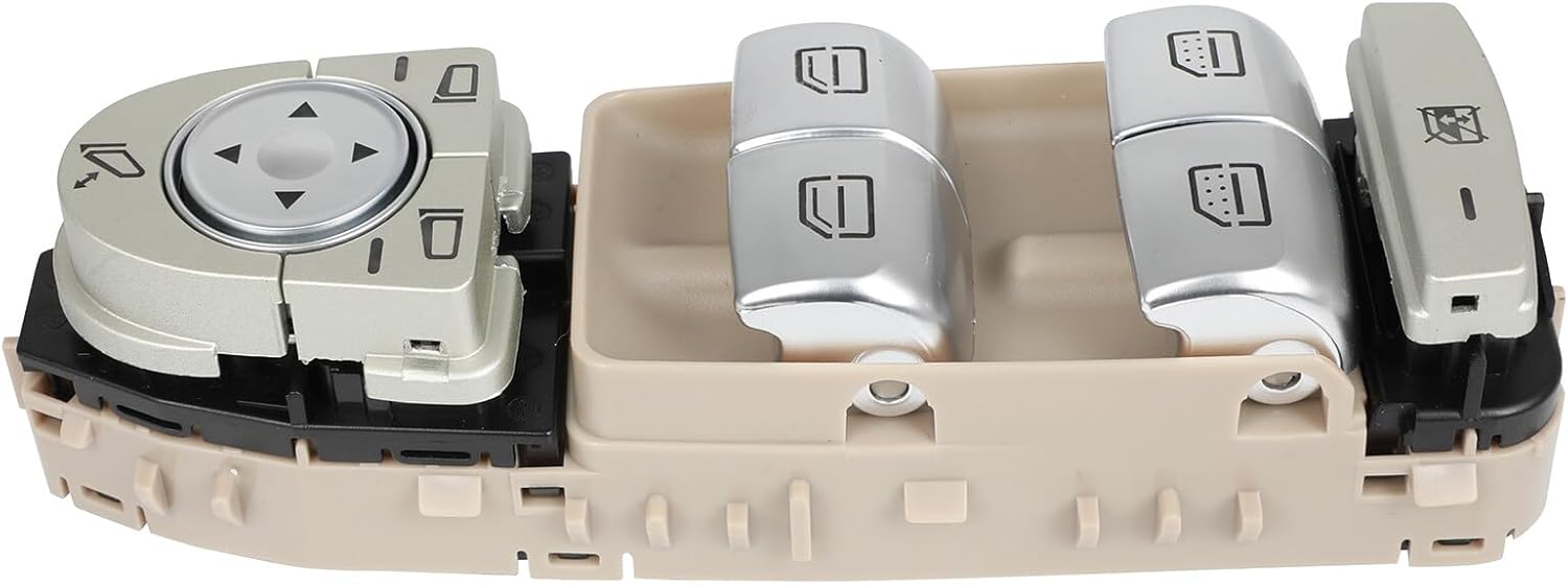 STAYTOP Master Power Window Switch Front Left Driver Side Fit 2017 for Mercedes-Benz E200 E250 E300 E400 E43 AMG E500 E550 | Replaces A2139054803