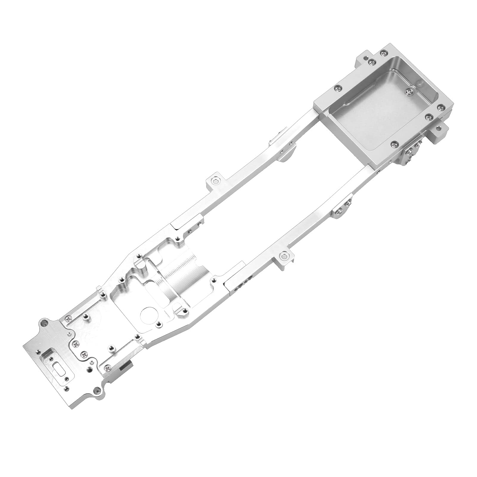 BRRNOO Podwozie RC, Mocowania Korpusu RC z ramą Podwozia ze Stopu Aluminium do Akcesoriów do Części do Modernizacji Modeli (#11)