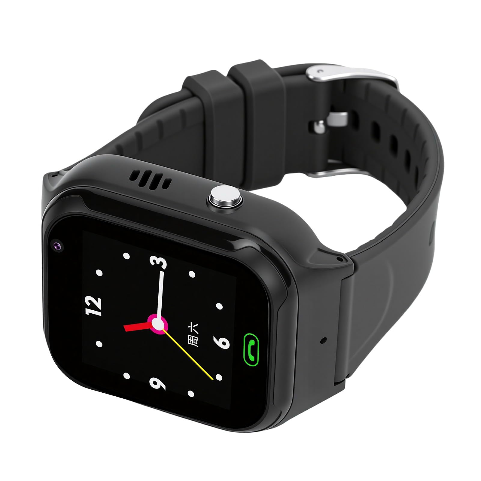 Tosuny Smartwatch per Bambini 4G, Smartwatch per Bambini (BLACK) | Touch screen da 1,44 pollici IP65, videochiamata SOS LBS localizzazione WiFi