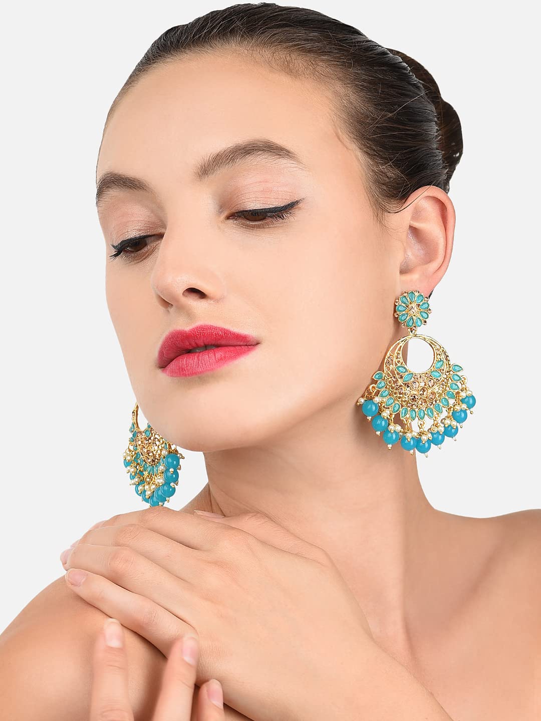 Traditional Dangle & Drop Earring-ZPFK7466