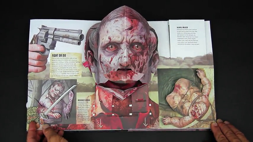 The Walking Dead: The Pop-Up Book★お値下げ これは気持ち悪い！開けばゾンビが飛び出すウォーキング・デッドの