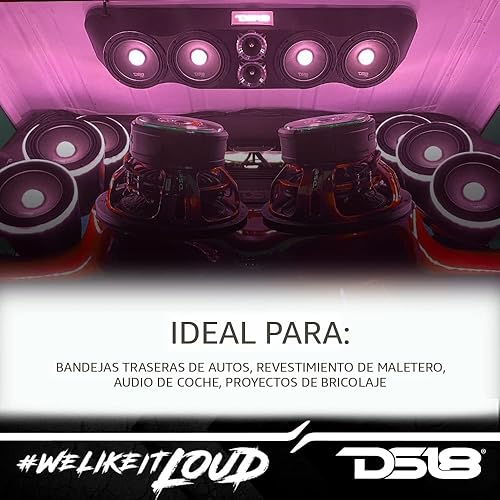 Miniatura 4 de DS18 Hydro EN46-35 - Carcasa universal de 35 pulgadas de ABS de alta densidad, compatible con altavoces de 4 x 6.5 pulgadas y tweeters de 2 x 3