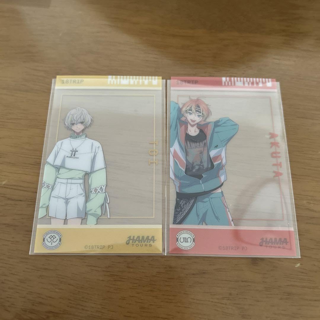 Amazon.co.jp: 18TRIP エイトリ五十竹あく太 糖衣 クリアカード : おもちゃ