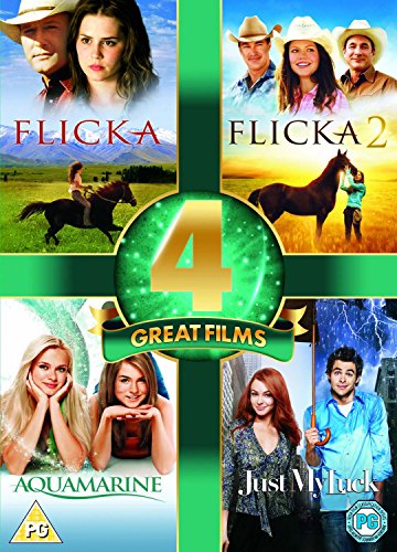 Flicka 2/Aquamarine/Just My Luck (4 DVD) [Edizione: Regno Unito] [Import]