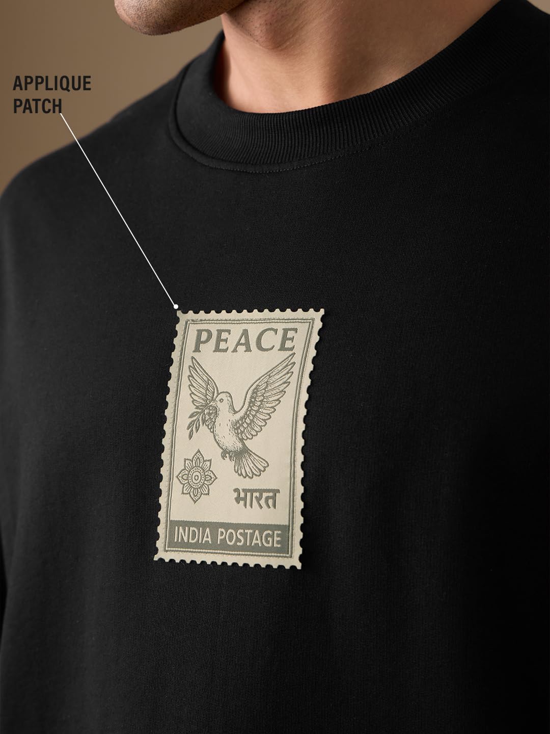 The Souled Store Freedom: Legacy Uomo e Ragazzo Manica Corta Girocollo Grafica Stampato Heavy Gauge Tessuto Cotone Streetwear Cotone Oversize T-Shirt