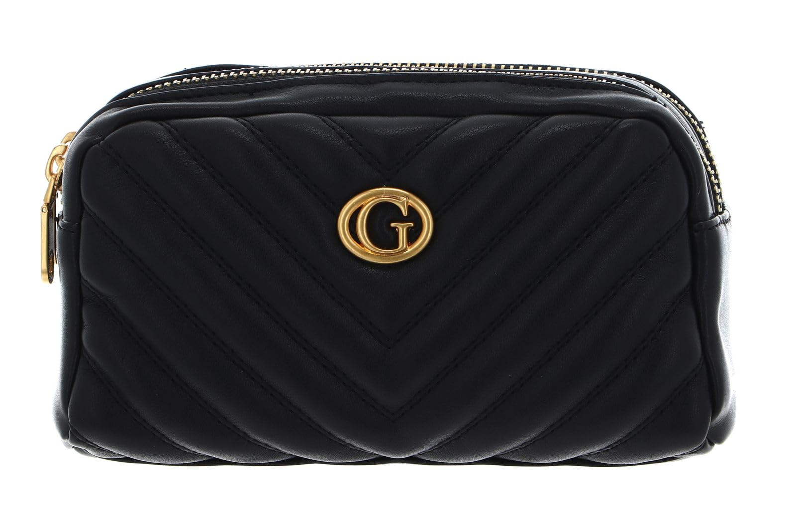 GUESS Double Zip Black