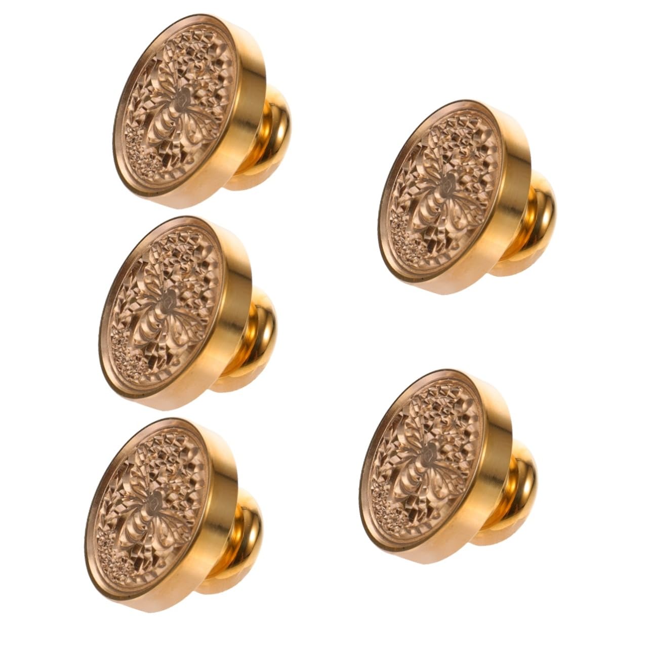 Lurrose 5 Pezzi Timbro Di Sigillo Di Invito Con Motivo Ape Timbro Di Sigillo in Rame Timbro Decorativo Rimovibile