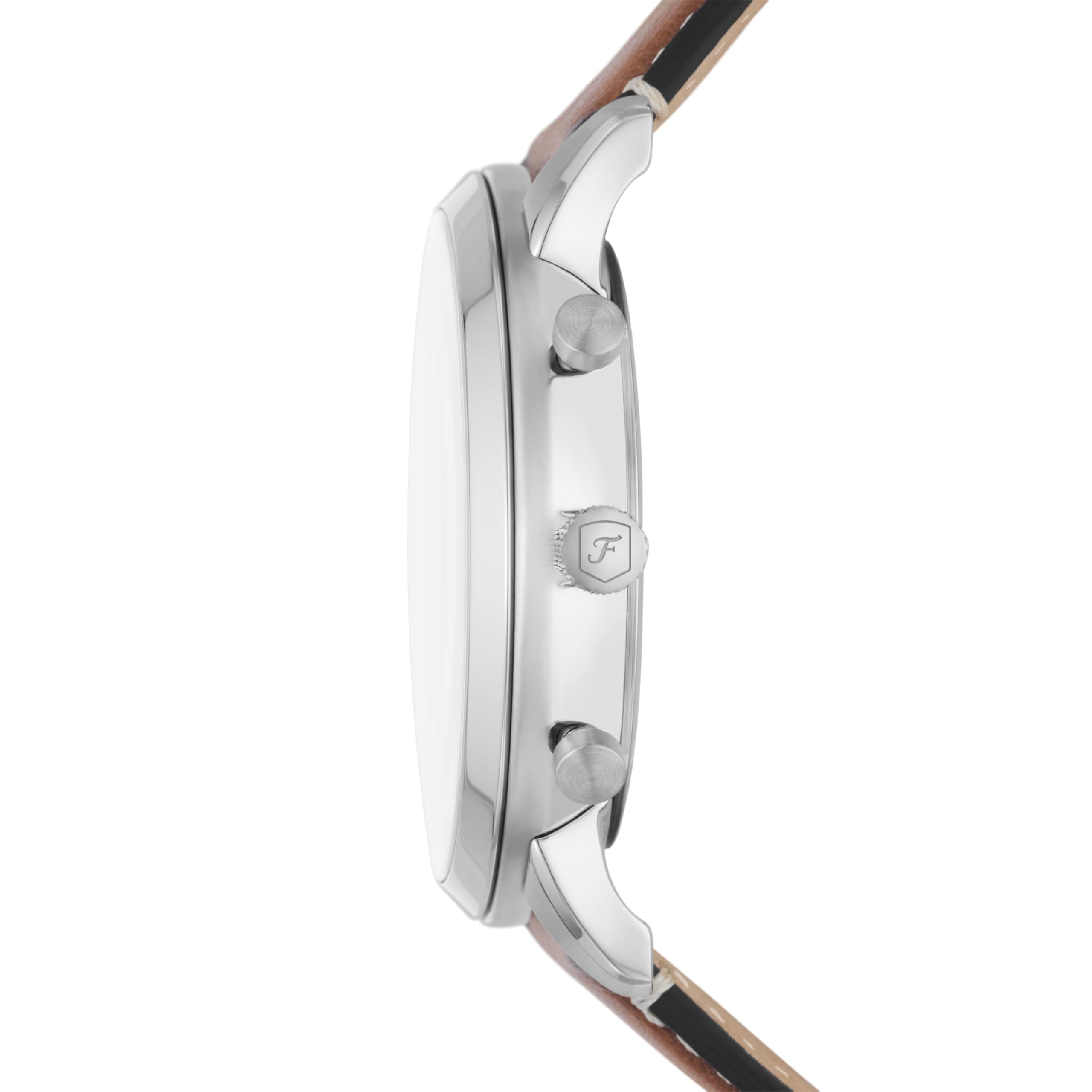 Fossil Men's Neutra Quartz Stainless Steel and Leather Chronograph Watch