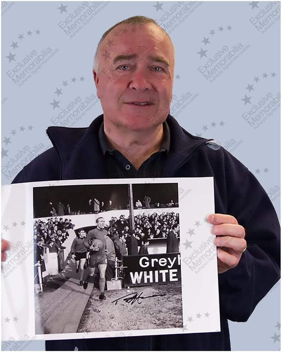 Exclusive Memorabilia Ron Harris Signed Soccer Photo: Vs Preston North End