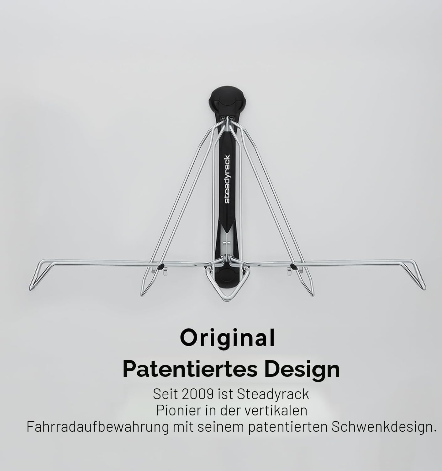 Steadyrack Fahrrad Wandhalterung - Fat Rack - Fahrrad Wandhalterung Vertikal Als Aufbewahrungslösung Für Ihr Haus, Ihre Garage Oder Ihren Radsportpark