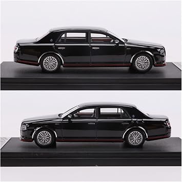 Scale Finished Model Car 1:64 For Toyota Century Alloy Luxury Car Model Simulation Crafts Ornament Motor Vehicle Toy Miniature Replica Car