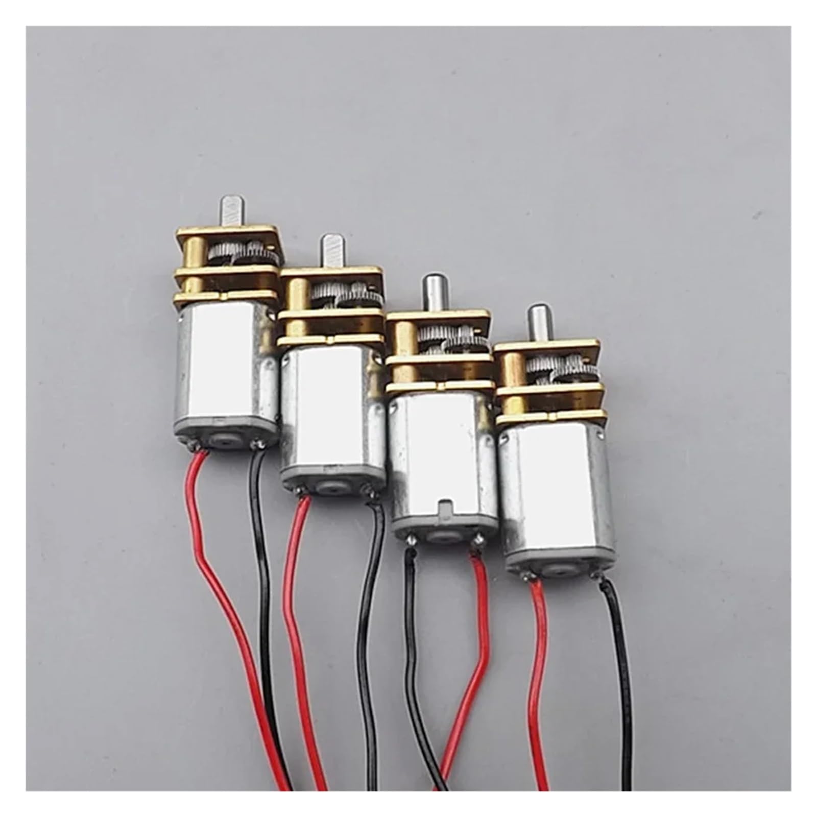 N20 Gear Arrancador electrónico CC 3 V 6 V 50 RPM velocidad lenta gran par caja de cambios de metal con eje D electrónico digital cerradura de puerta inteligente robot inteligente