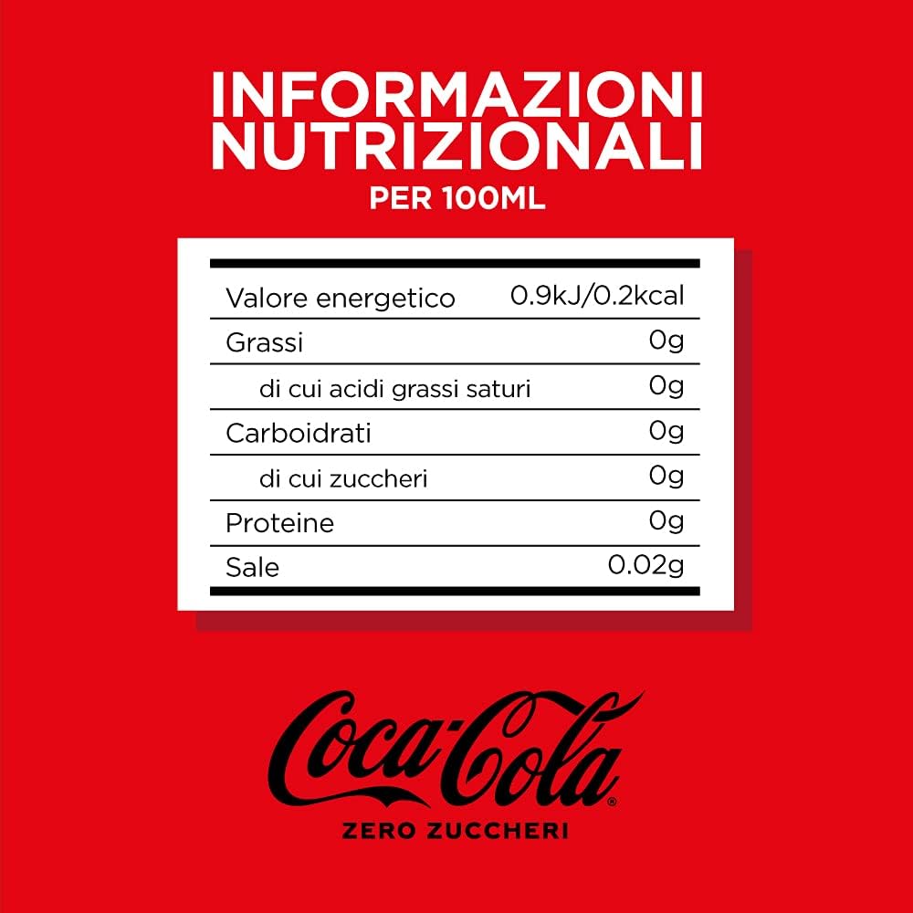 Coca-Cola Zero Grande Scorta - 4 x 1.35 l - Immagine 3