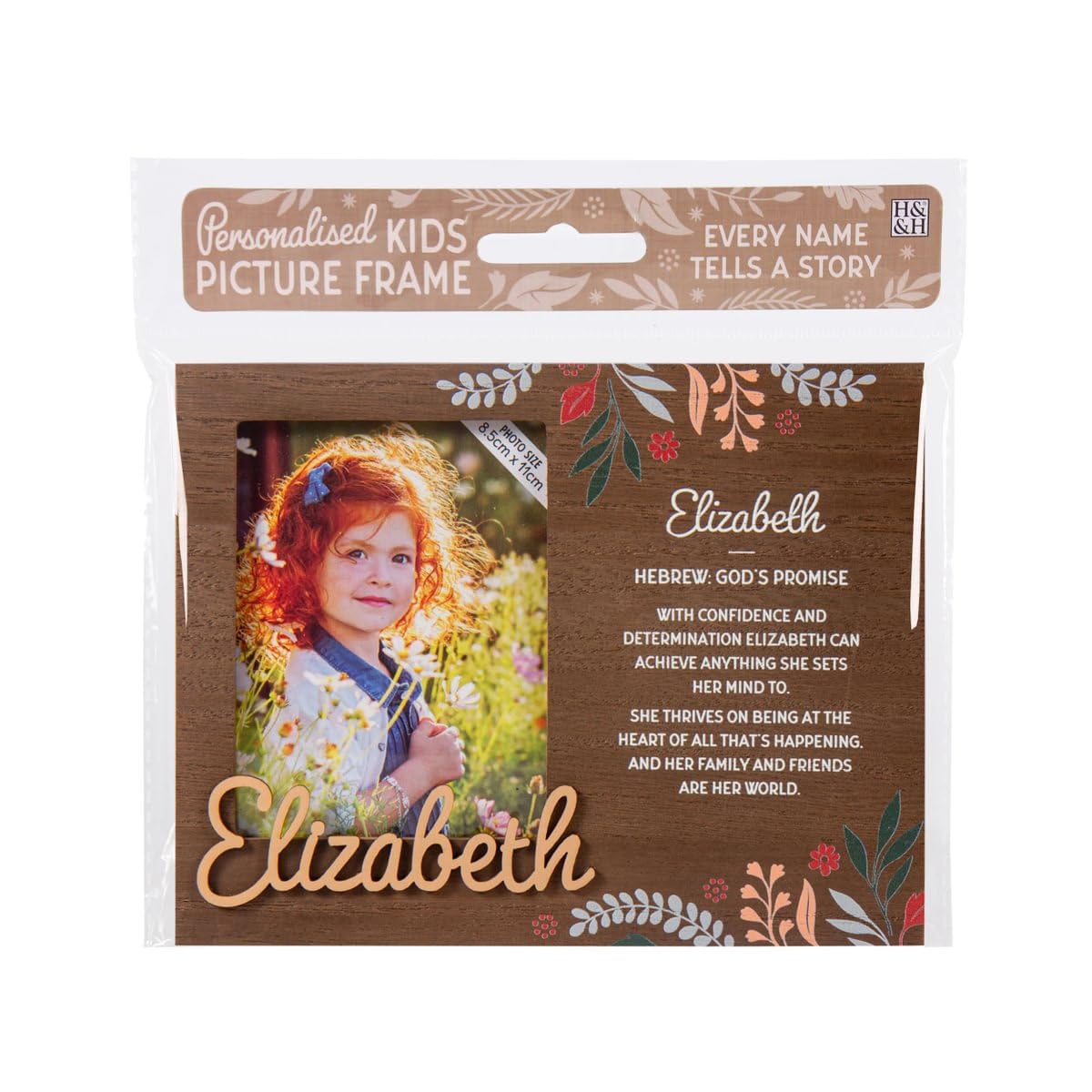 Personalised picture frames (Elizabeth) — image 1