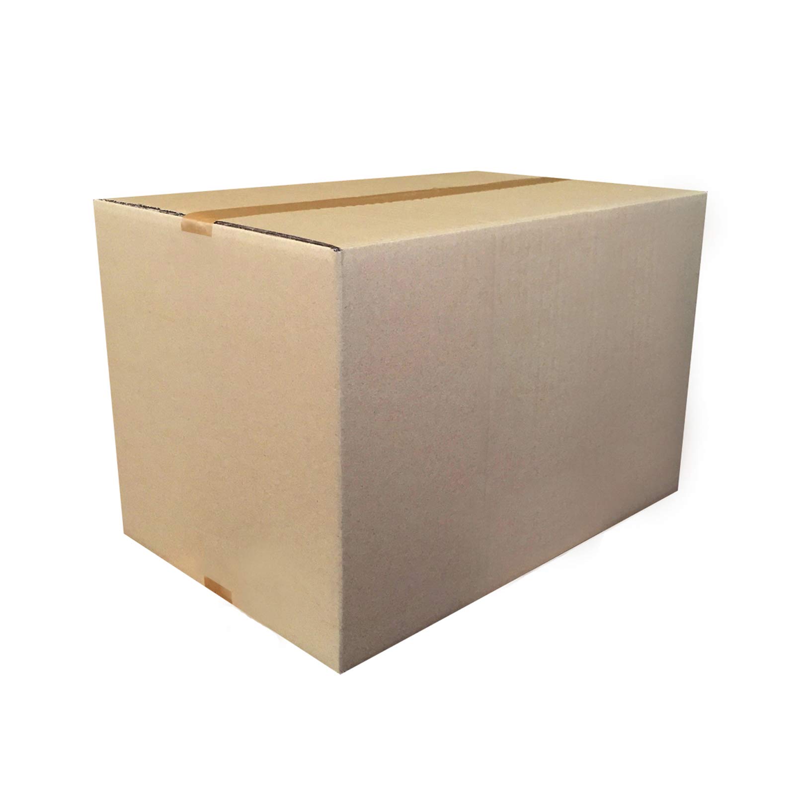 Pack de 10 Cajas de Cartón de Canal Doble 69 x 62 x 55 cm Color Marrón Mudanza y Almacenaje Fabricadas en España