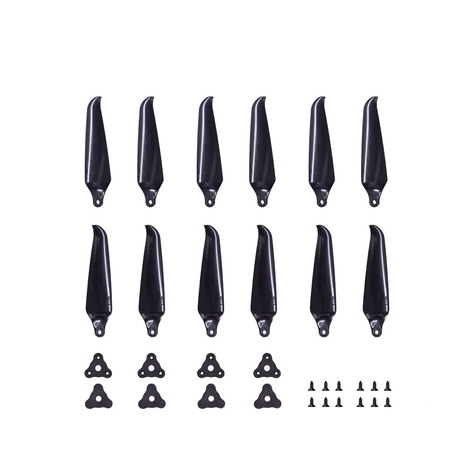 8041F Hélice Plegable Reforzada Palas De Drone FPV 8 Pulgadas Compuestos Fibra Carbono for Entrenamiento Plataformas Fotografía Aérea Y Largo Alcance 2 Piezas(8041F-2 1Pairs)