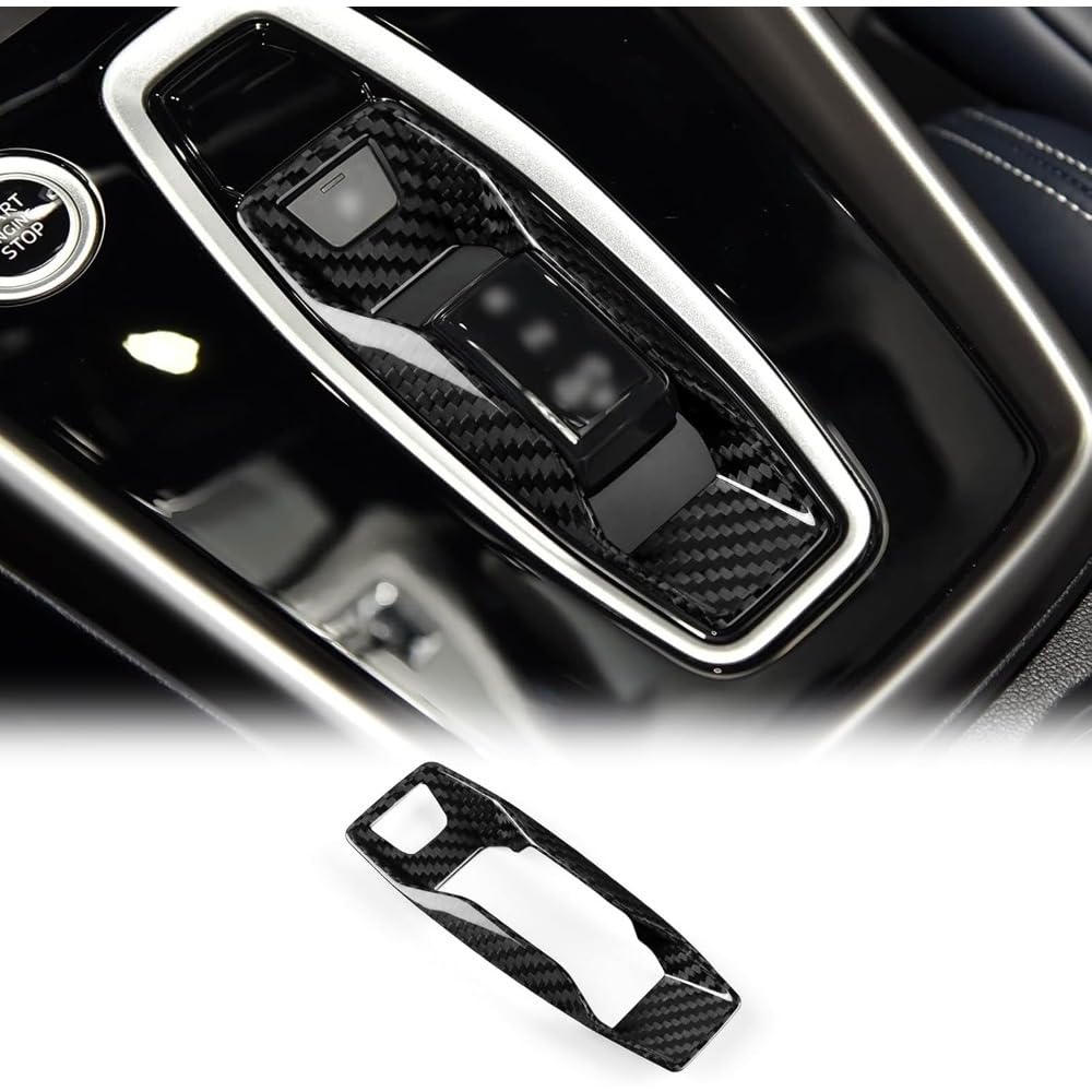 Giopsq A Hard Carbon Fibre Gear Selector Trim, For Udi 3 5 6 Q5 Q6 Sq5 Sq6 Rs3 Q4 E-Tron S E-Tron Gt Rs E-Tron Gt (2025-Up), Utomatic Transmission, Centre Console Interior Ccessory/A