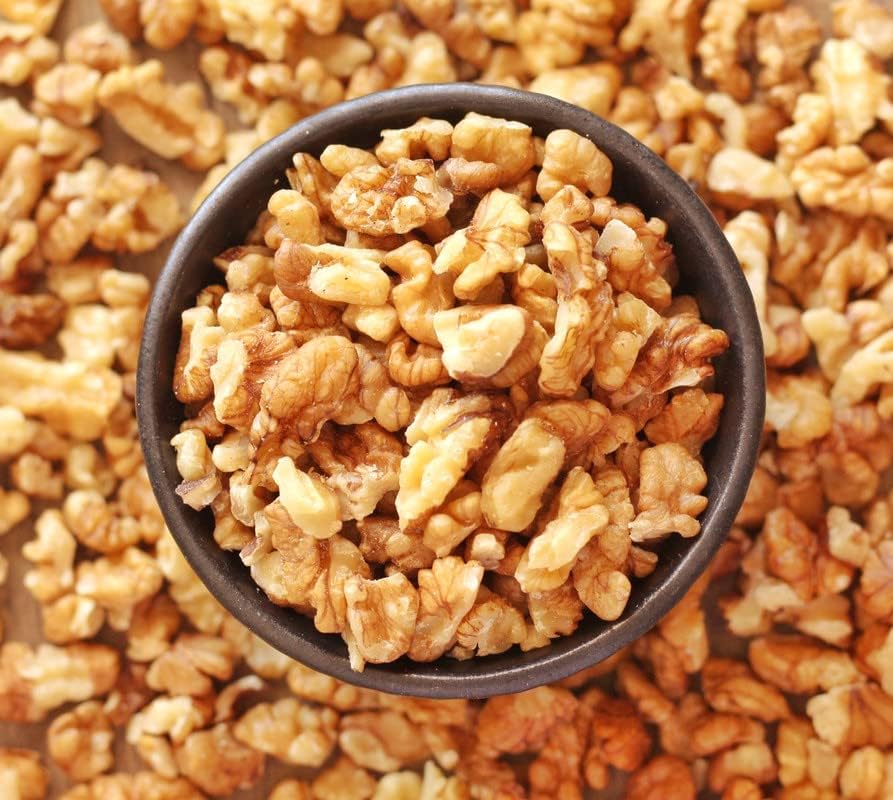 Image of LILA DRY FRUITS Walnut 2 Kgs | Walnuts Kernal 100% Natural Without Shell Grade-8pcs | Akhrot Giri Dry Fruit Rich in Iron and Protein | Wallnuts for Snacking Perfect for Gifting (500g x 4)