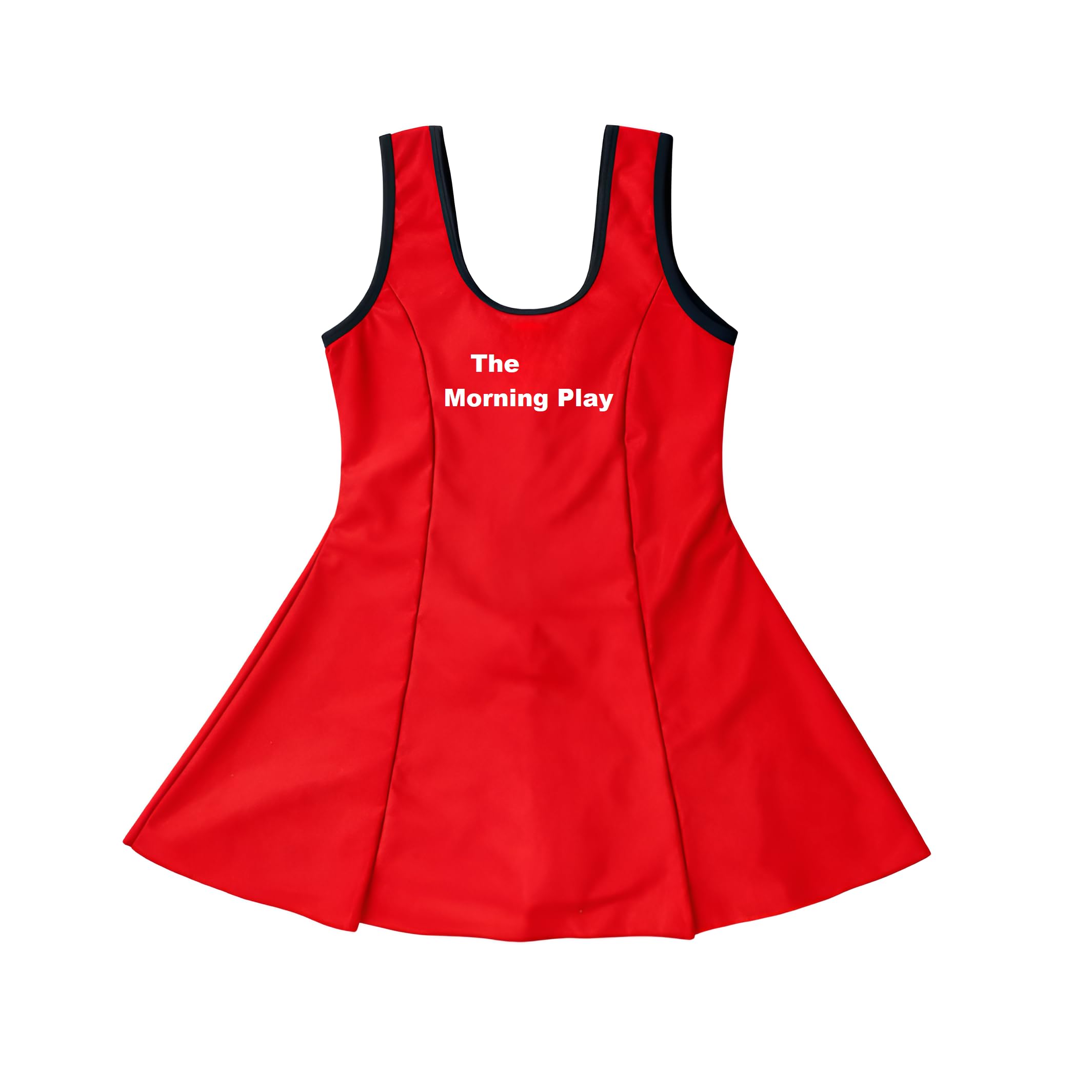 Sleeveless Kids Swim Dress Racerback Style Premium Skirted Boyleg A-Line Style Swimsuit Solid Girls Swimming Costume for Kids Girls-image-21