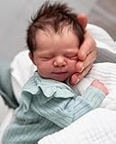 Anano Reborn Baby Dolls 18 Inch Realistic Newborn Sleeping Baby Dolls Girls That Look Real Lifelike Preemie Babies Alive Soft Silicone Reborn Infant Dolls