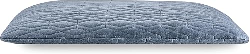 Miniatura 9 de The White Willow Almohada de cama de espuma viscoelástica ortopédica de gel refrescante para dormir, ideal para personas que duermen de espalda,