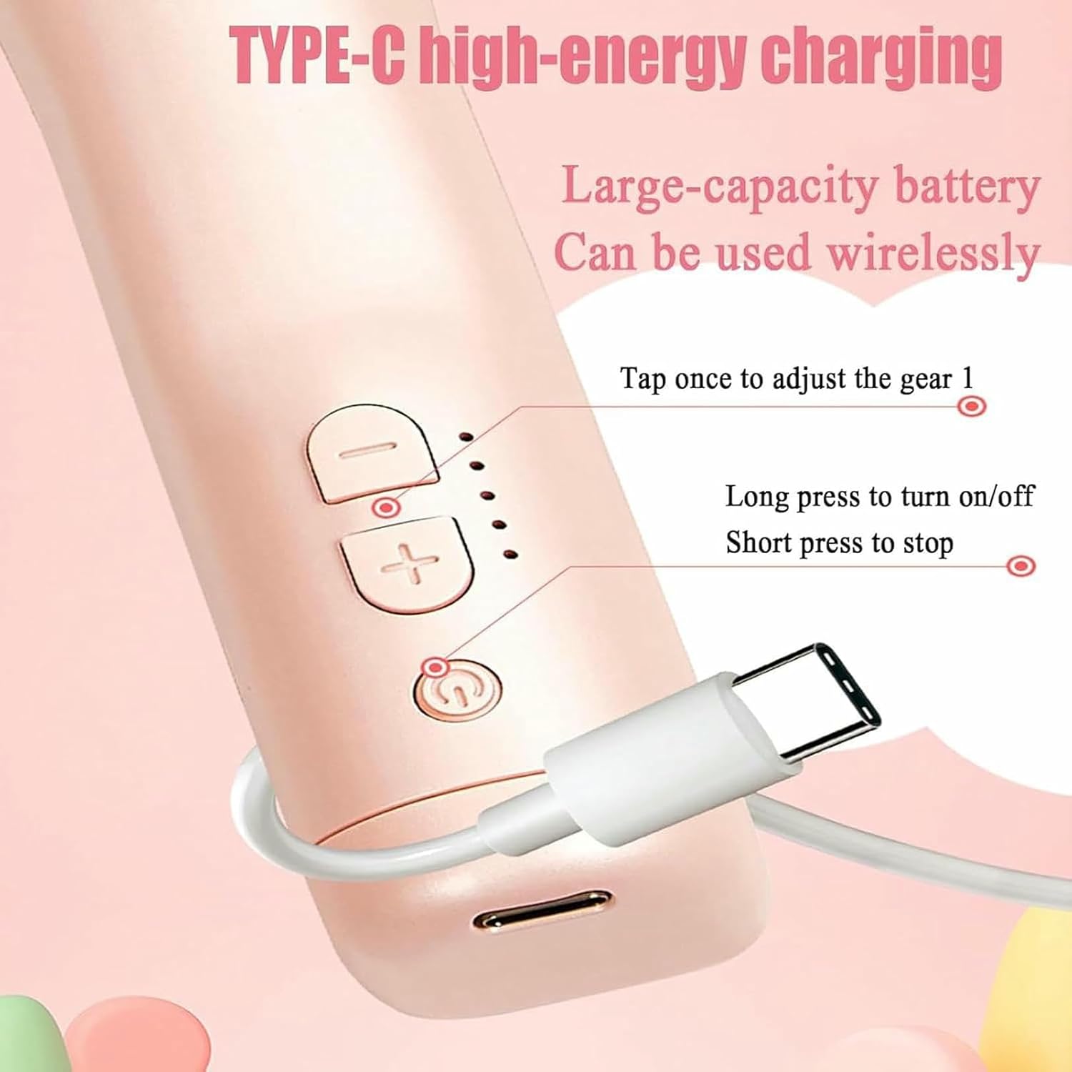 Handheld Needle Felting Machine for DIY Wool Painting, Electric Felting Needle Machine Kit, 5 Speed Adjustment, 180000R/min High Efficiency Speed, Wool Felt Stitching for Felting Animals